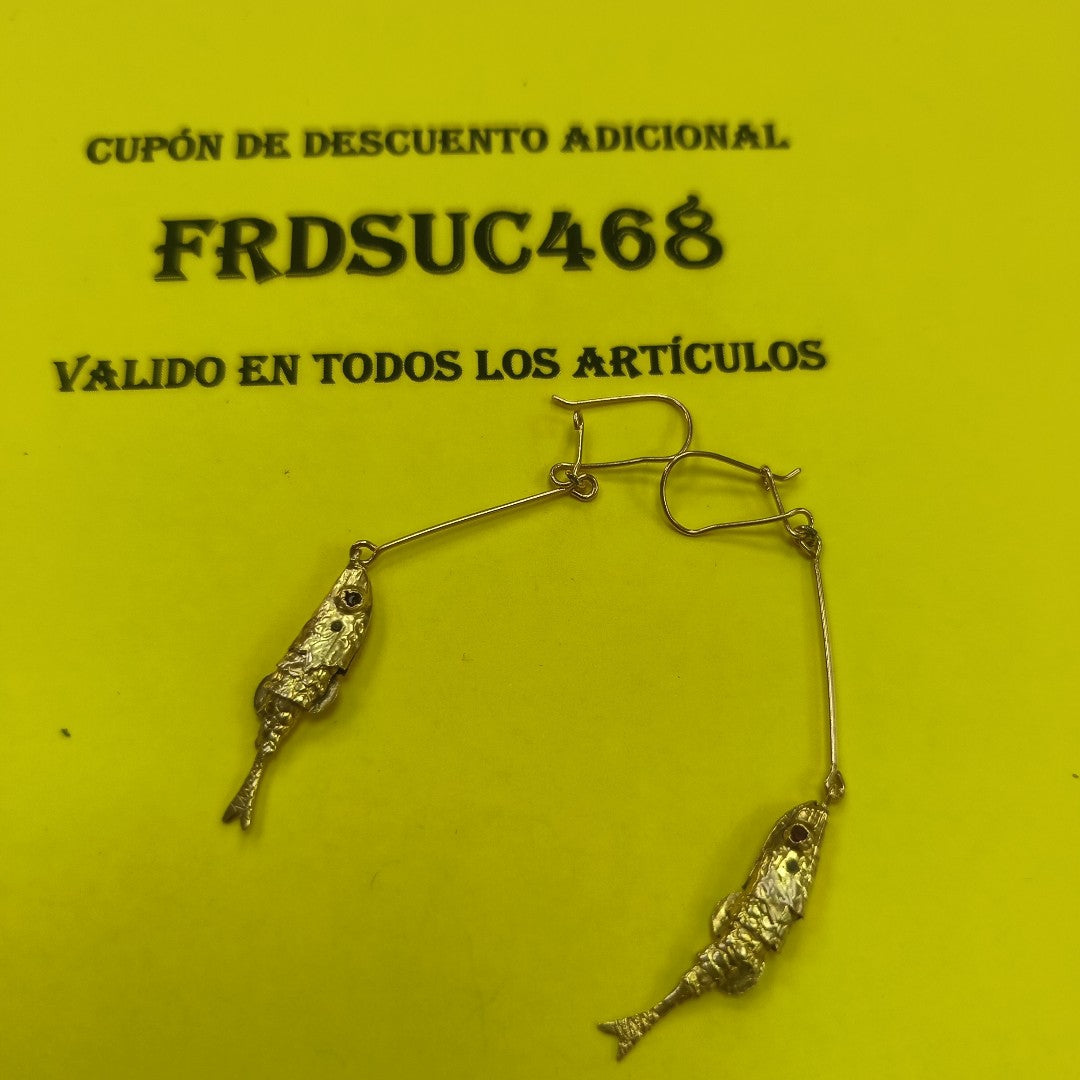 ARETES PAR ORO 10 K 2,30 GRMS (SEMINUEVO)