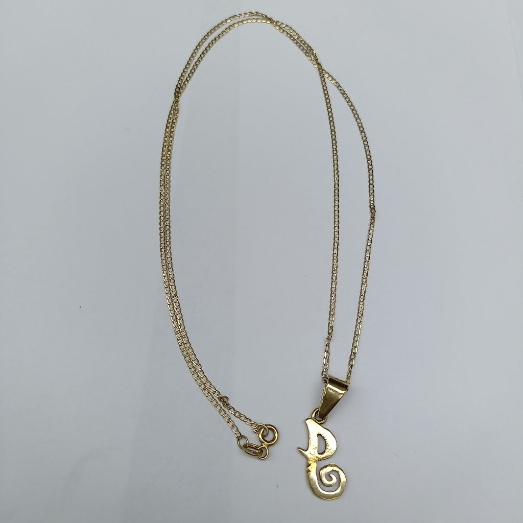 CADENA, DIJE ORO 14 K 4.3 GRMS (SEMINUEVO)