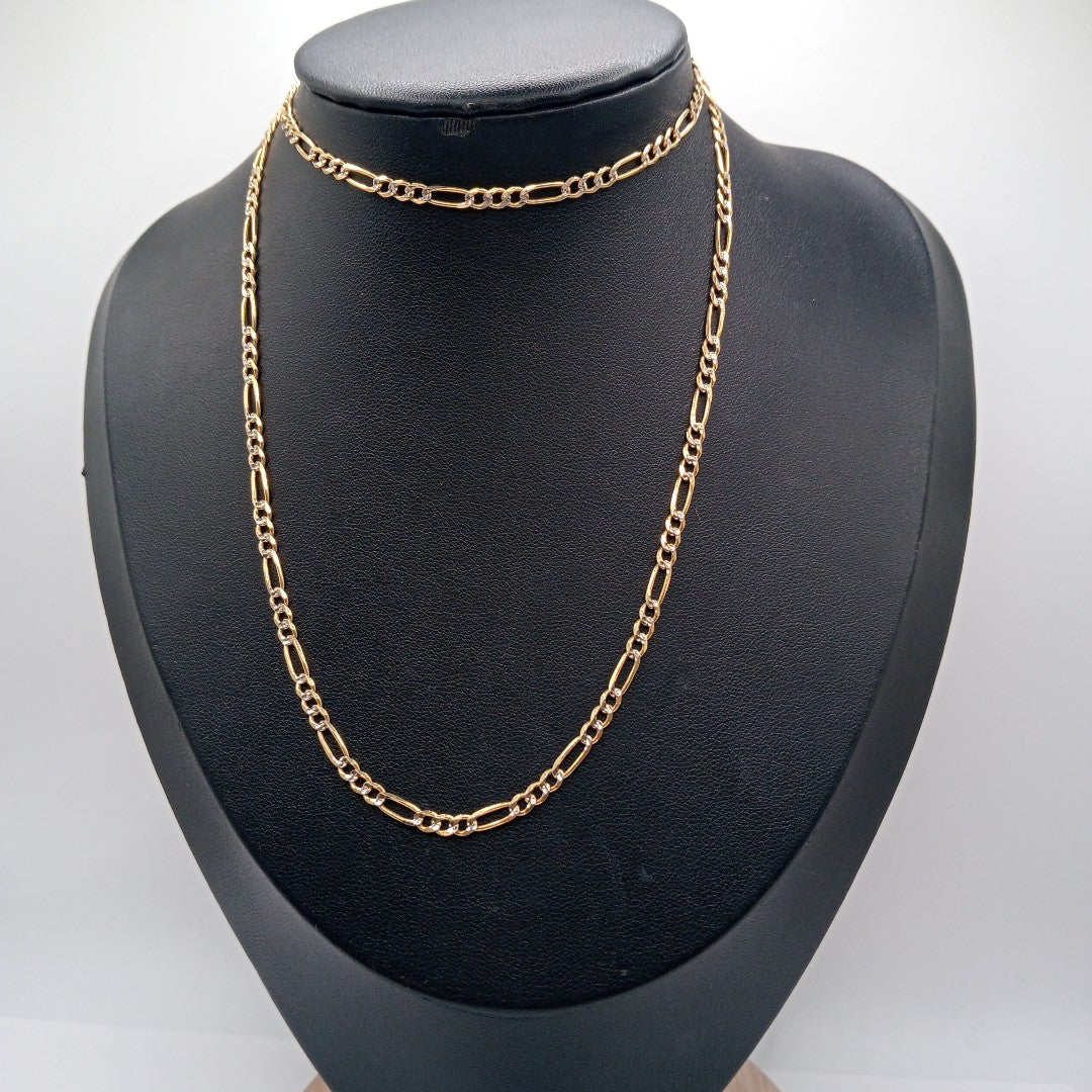 CADENA ORO,RODIADO 10 K 8,70 GRMS (SEMINUEVO)