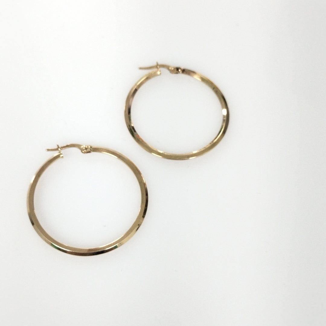 ARRACADAS PAR ORO 14 K 2.8 GRMS (SEMINUEVO)