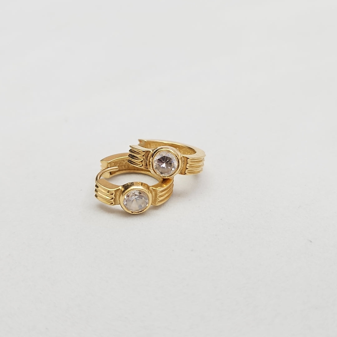 ARRACADAS PAR ORO 14 K 4,20 GRMS (SEMINUEVO)