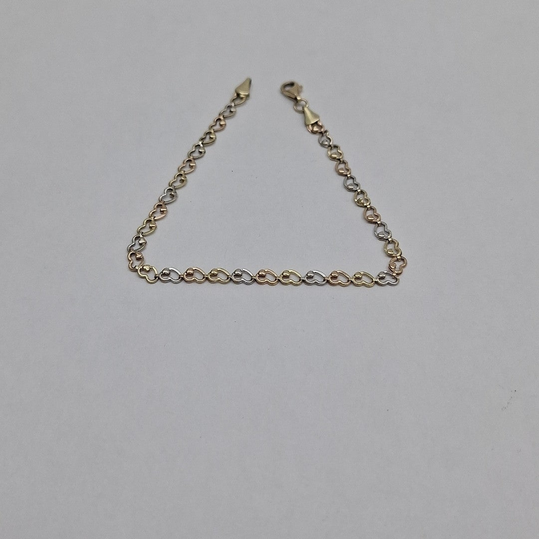PULSERA ORO 14 K 2.6 GRMS (SEMINUEVO)