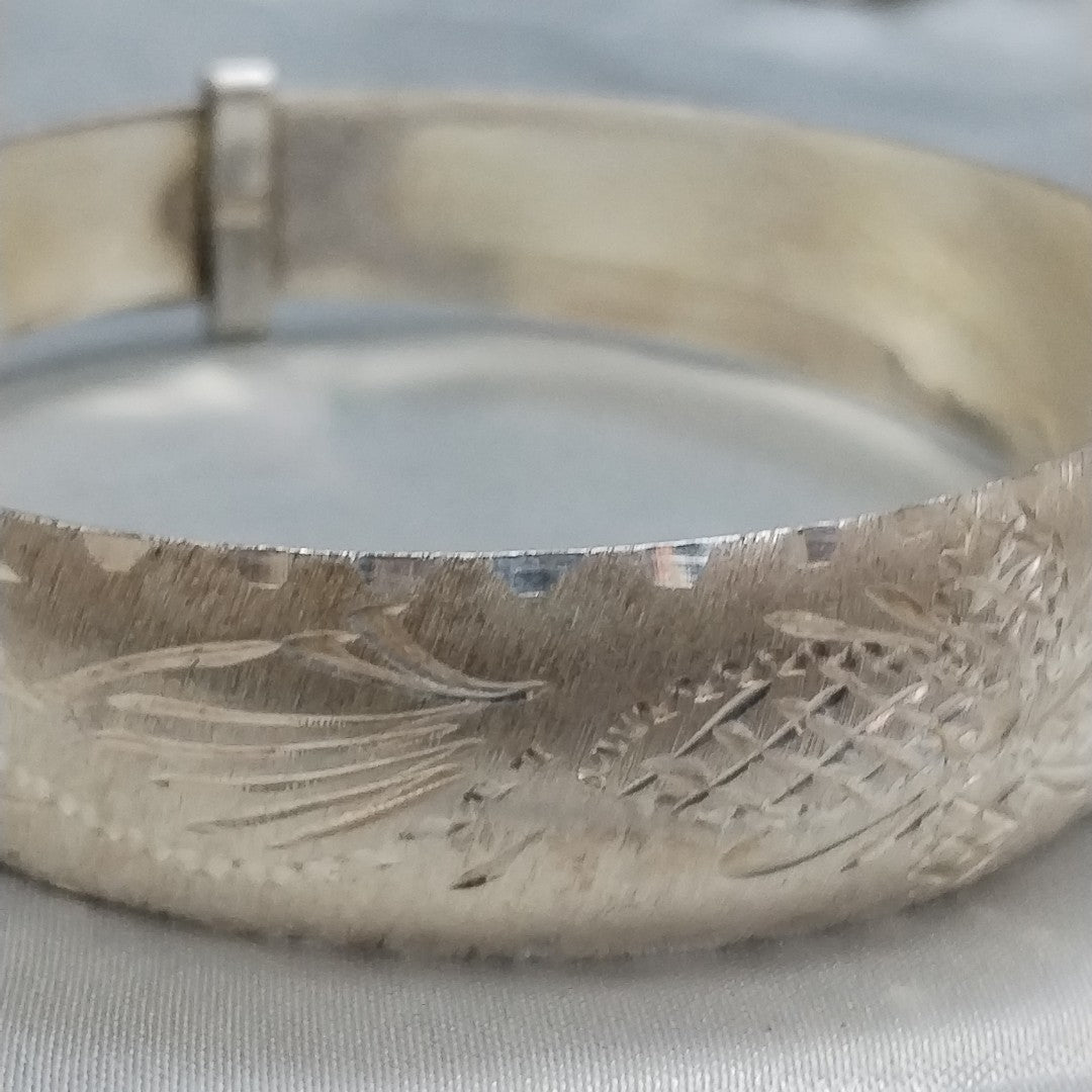 PULSERA RIGIDA PLATA 17.1 GRMS (SEMINUEVO)