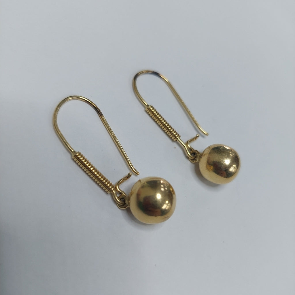 ARETES PAR ORO 14 K 4.1 GRMS (SEMINUEVO)