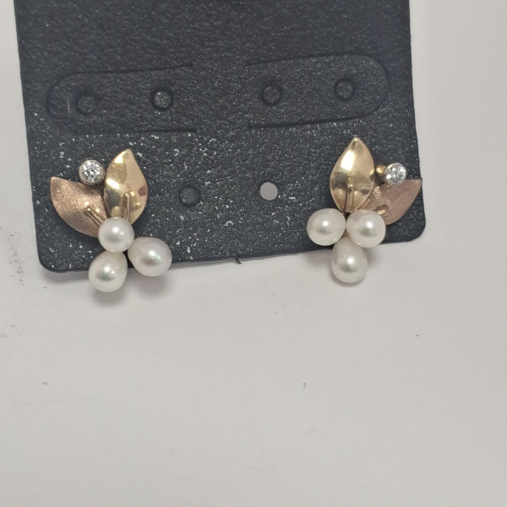 ARETES PAR ORO 8 K 2,10 GRMS (SEMINUEVO)