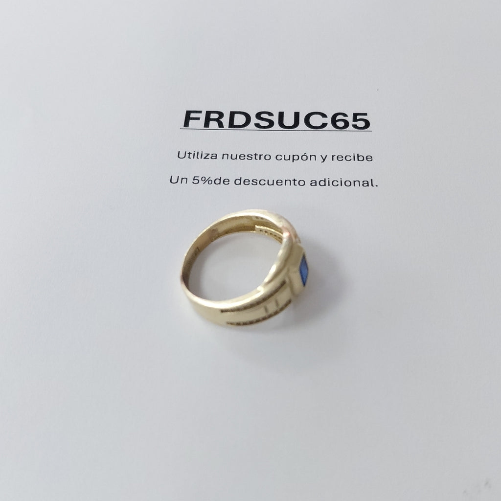 ANILLO ORO 10 K 3.8 GRMS (SEMINUEVO)