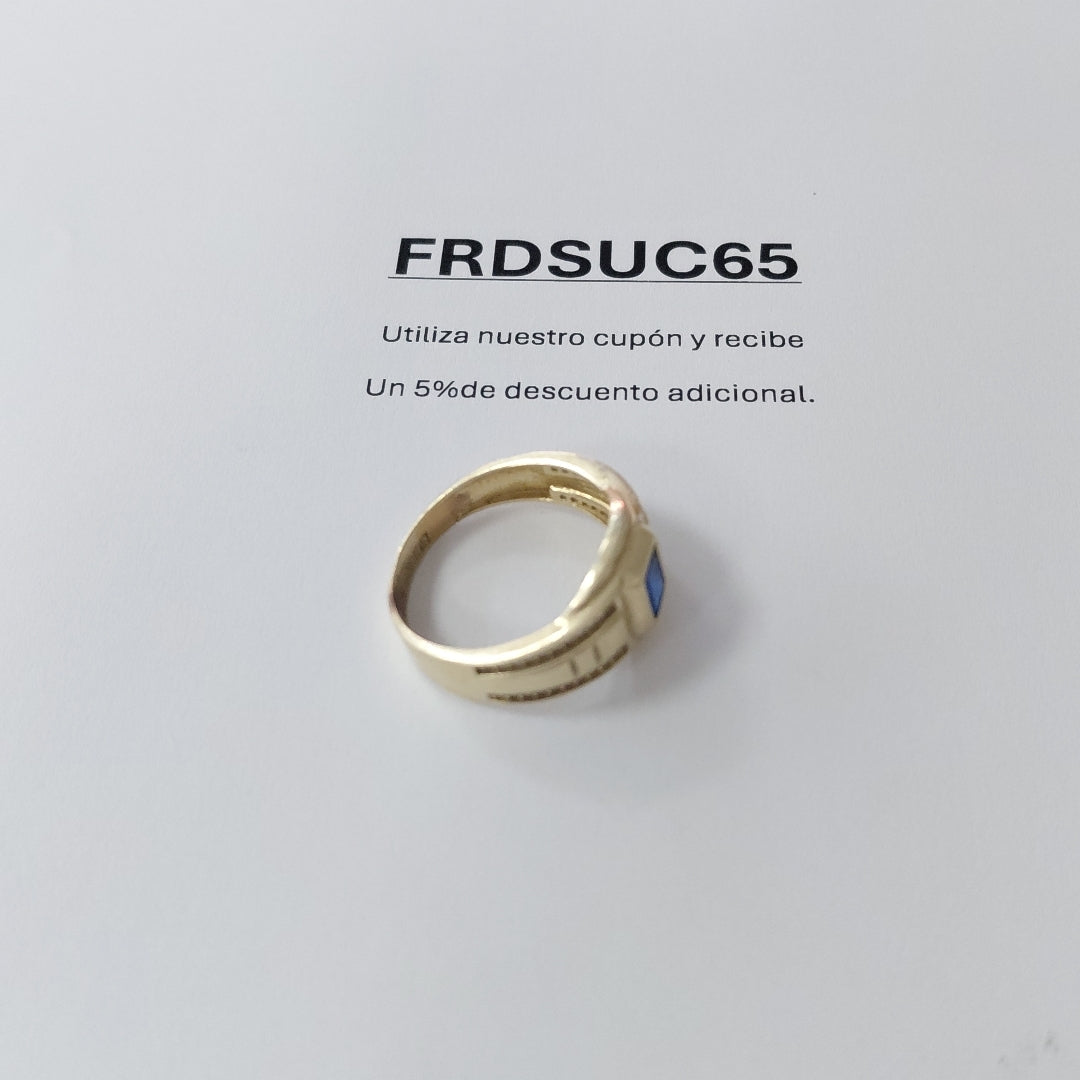ANILLO ORO 10 K 3.8 GRMS (SEMINUEVO)