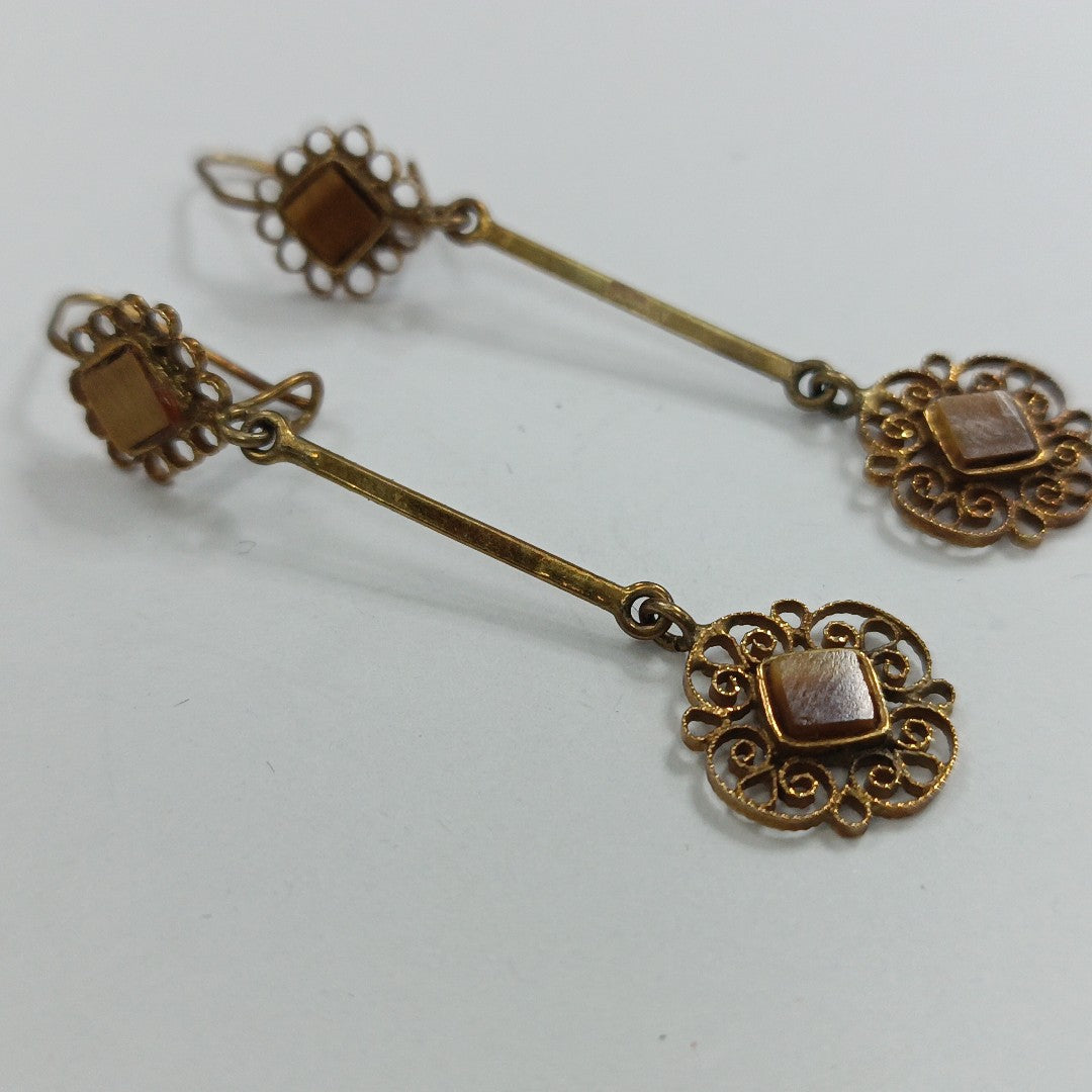 ARETES PAR ORO 10 K 3,90 GRMS (SEMINUEVO)