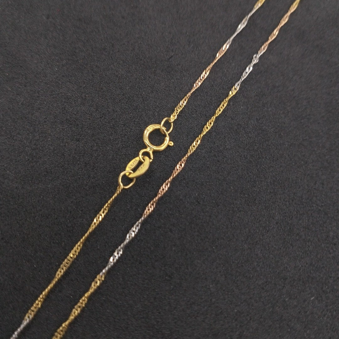 CADENA ORO 14 K 1.2 GRMS (SEMINUEVO)