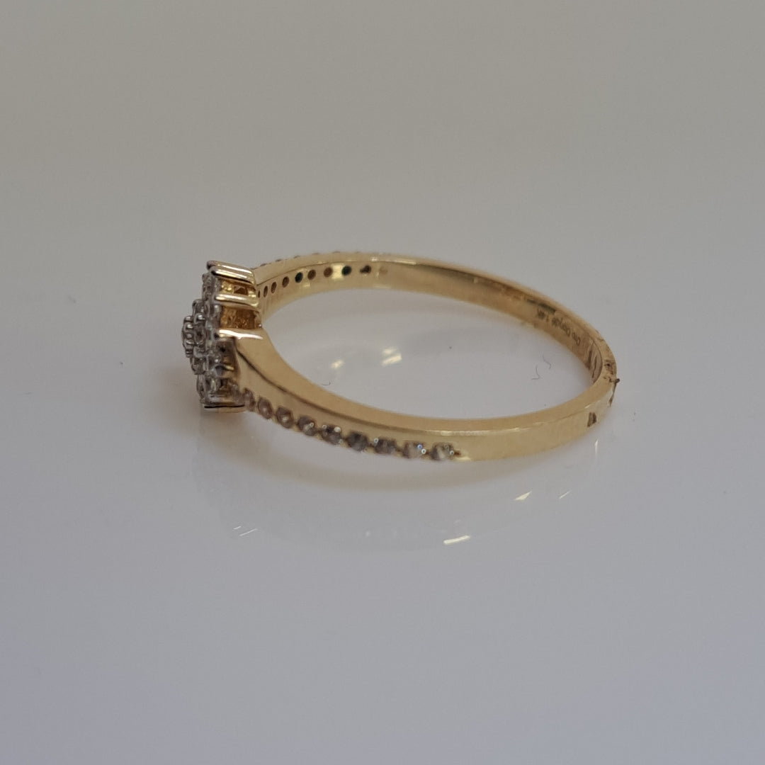 ANILLOS DAMA ORO 14K 2 (NUEVO)