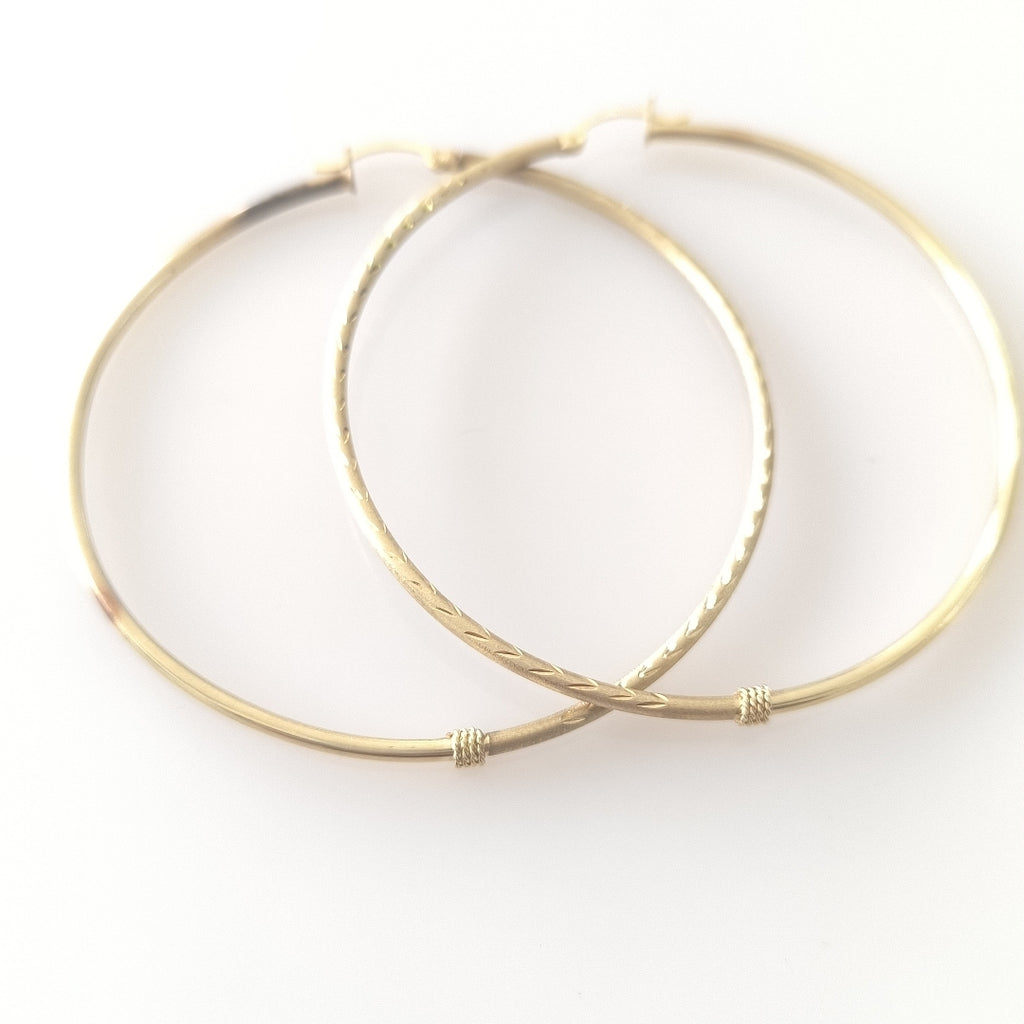 ARRACADAS PAR ORO 14 K 5.1 GRMS (SEMINUEVO)