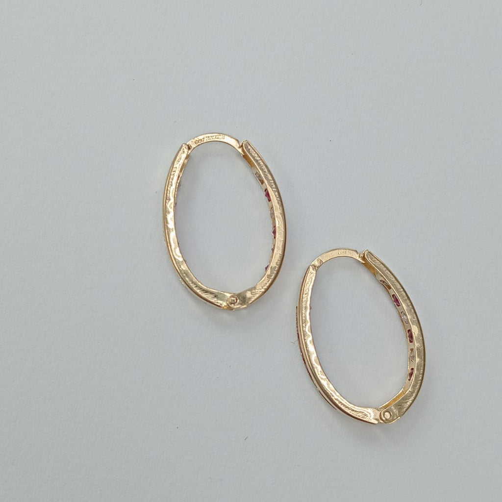 ARRACADAS PAR ORO 10 K 1.7 GRMS (SEMINUEVO)