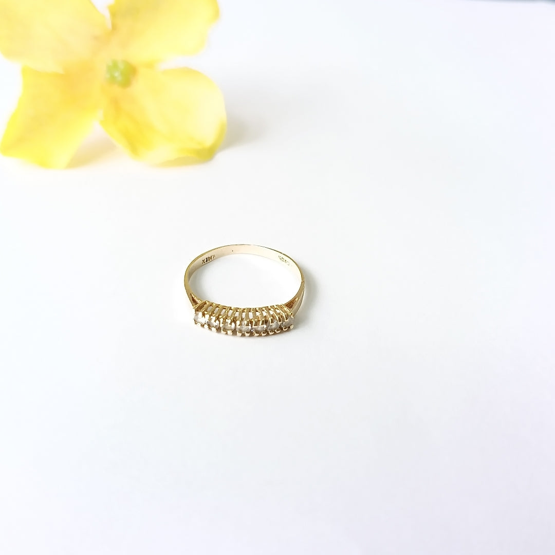 ANILLO ORO 10 K 1,20 GRMS (SEMINUEVO)
