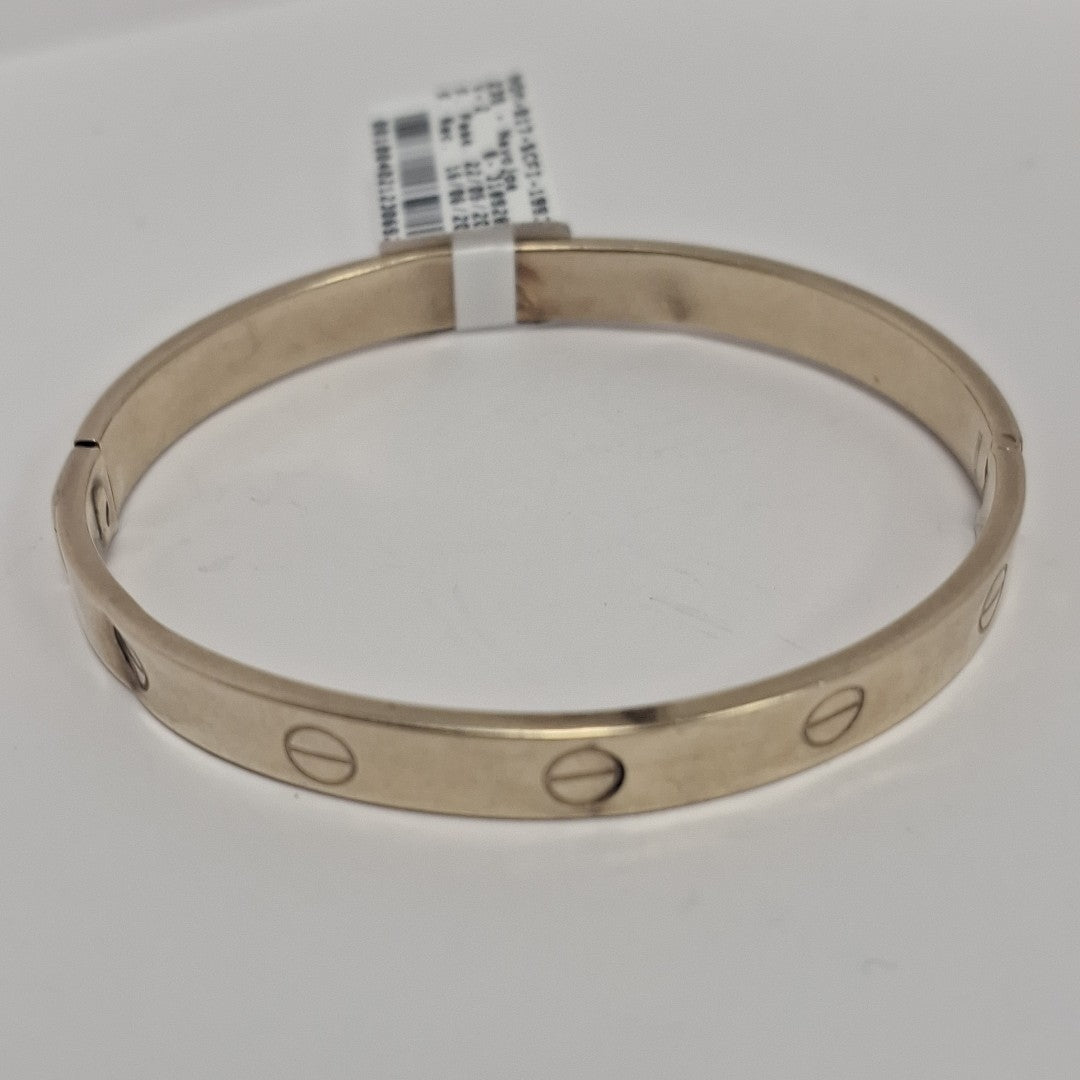PULSERA RIGIDA ORO 10 K 7.6 GRMS (SEMINUEVO)