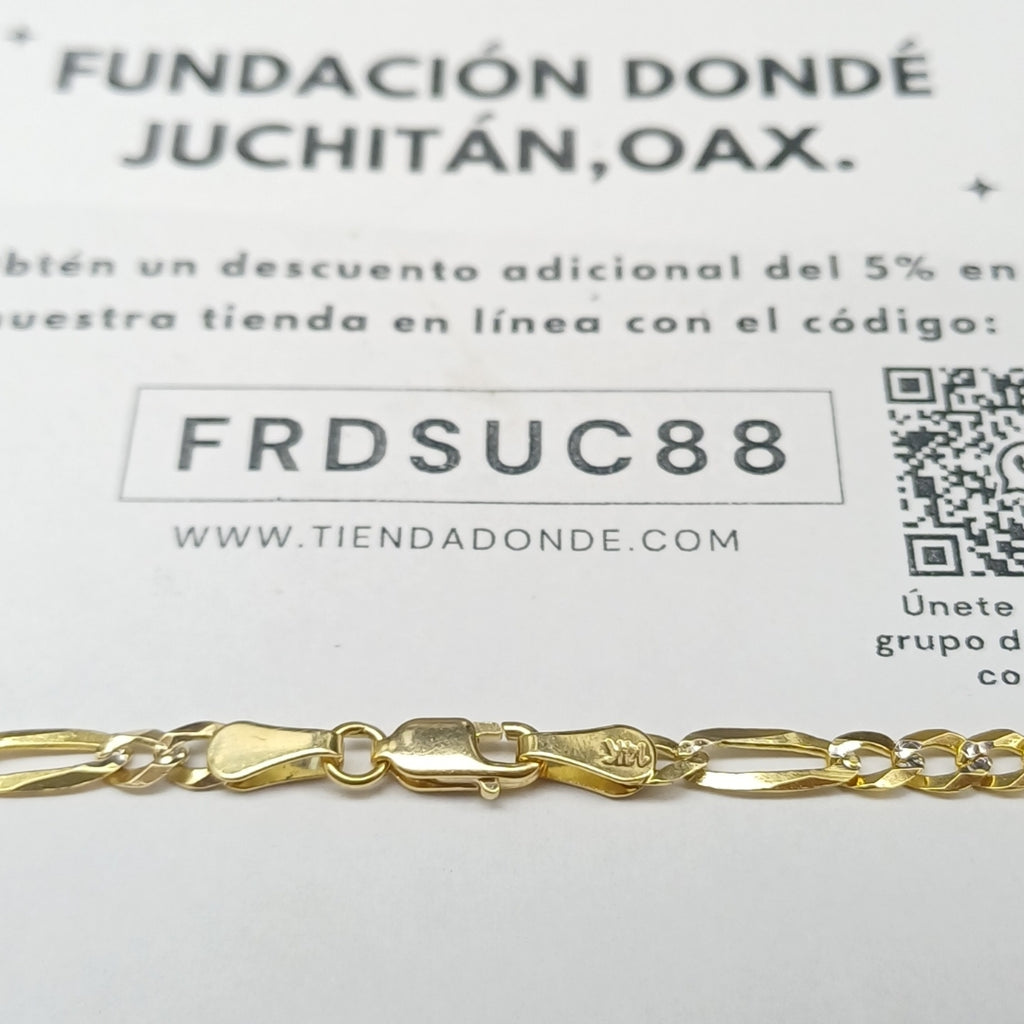 CADENA 3X1 10.4G 50 CM 14K (NUEVO)