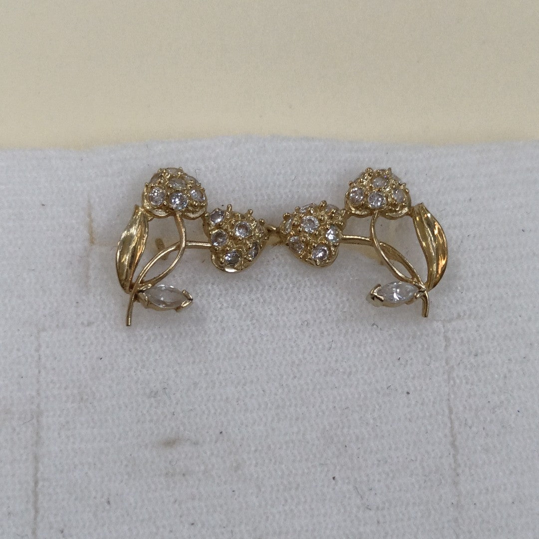 ARETES PAR ORO 10 K 2.1 GRMS (SEMINUEVO)