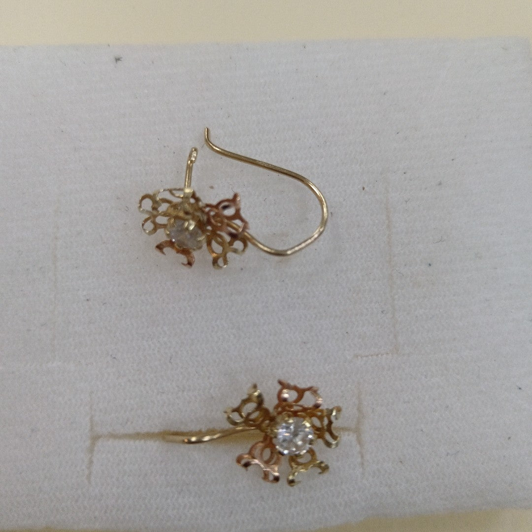 ARETES PAR ORO 10 K 1.5 GRMS (SEMINUEVO)