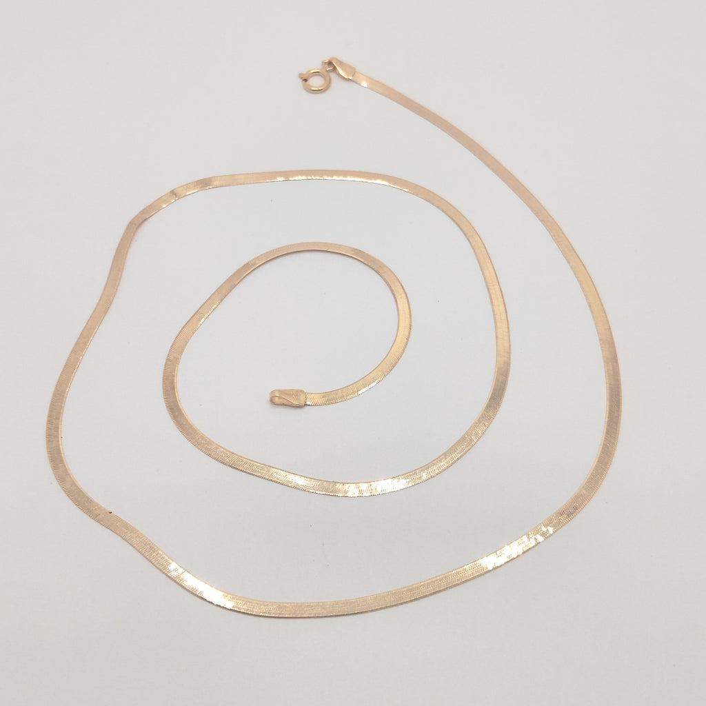 GARGANTILLA ORO 14 K 2.5 GRMS (SEMINUEVO)