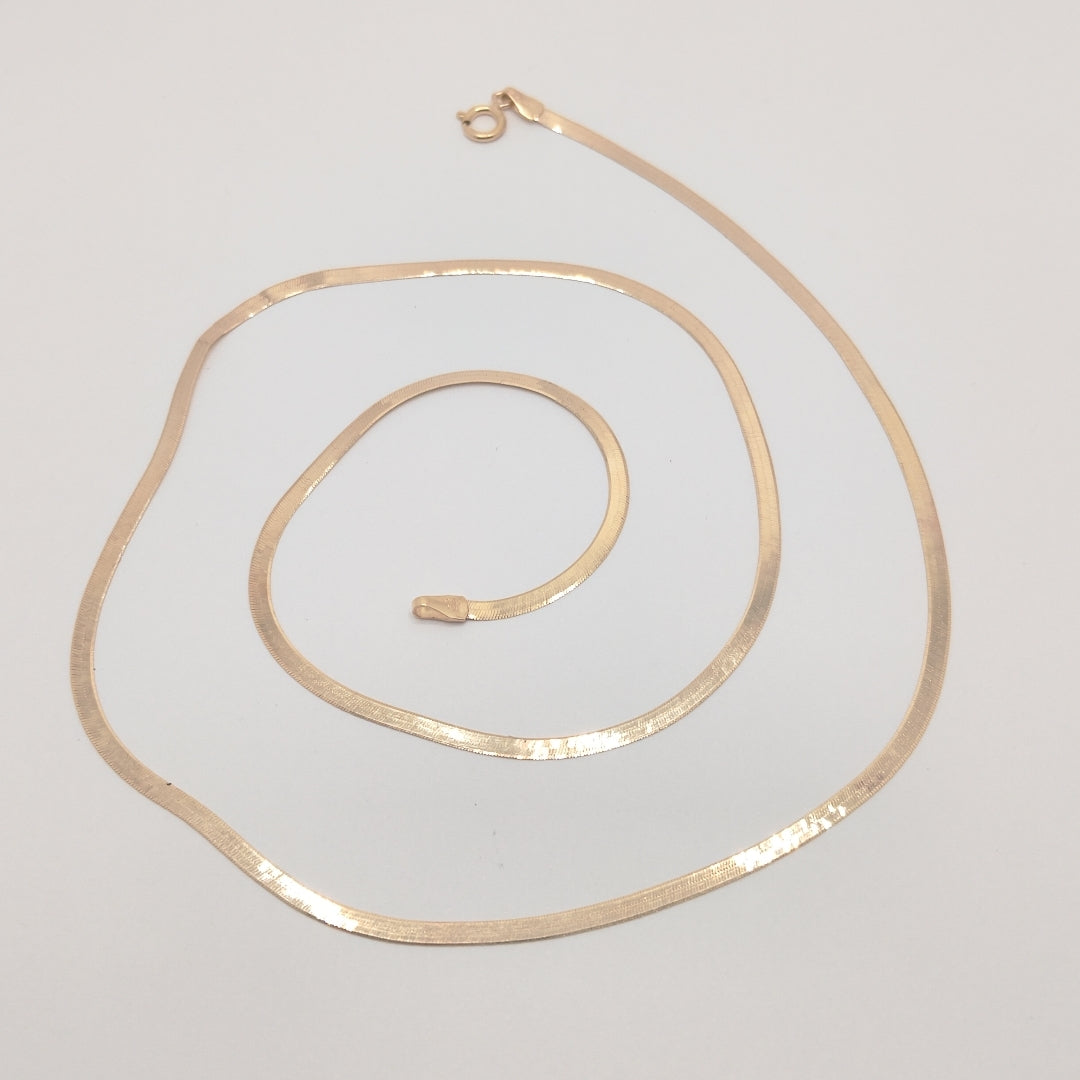 GARGANTILLA ORO 14 K 2.5 GRMS (SEMINUEVO)