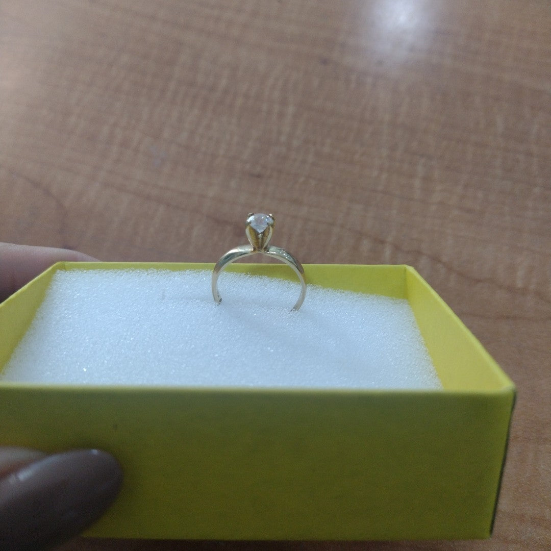 SOLITARIO ORO 14 K 2,50 GRMS (SEMINUEVO)