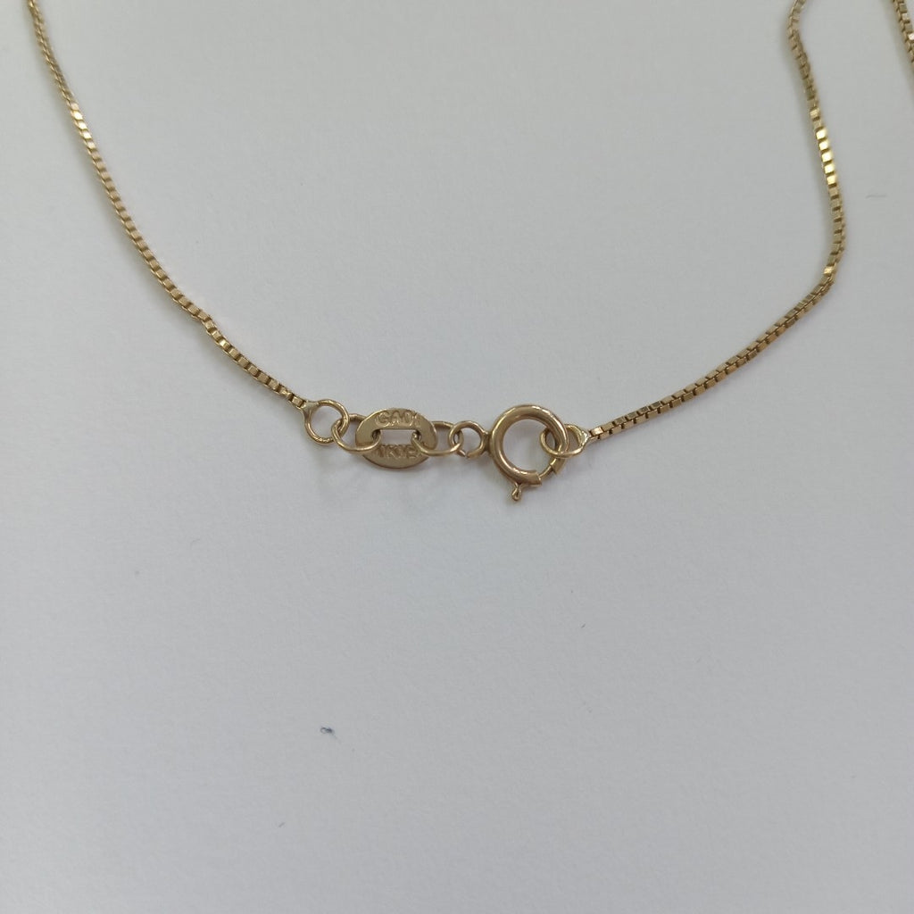 CADENA ORO 10 K 2,20 GRMS (SEMINUEVO)