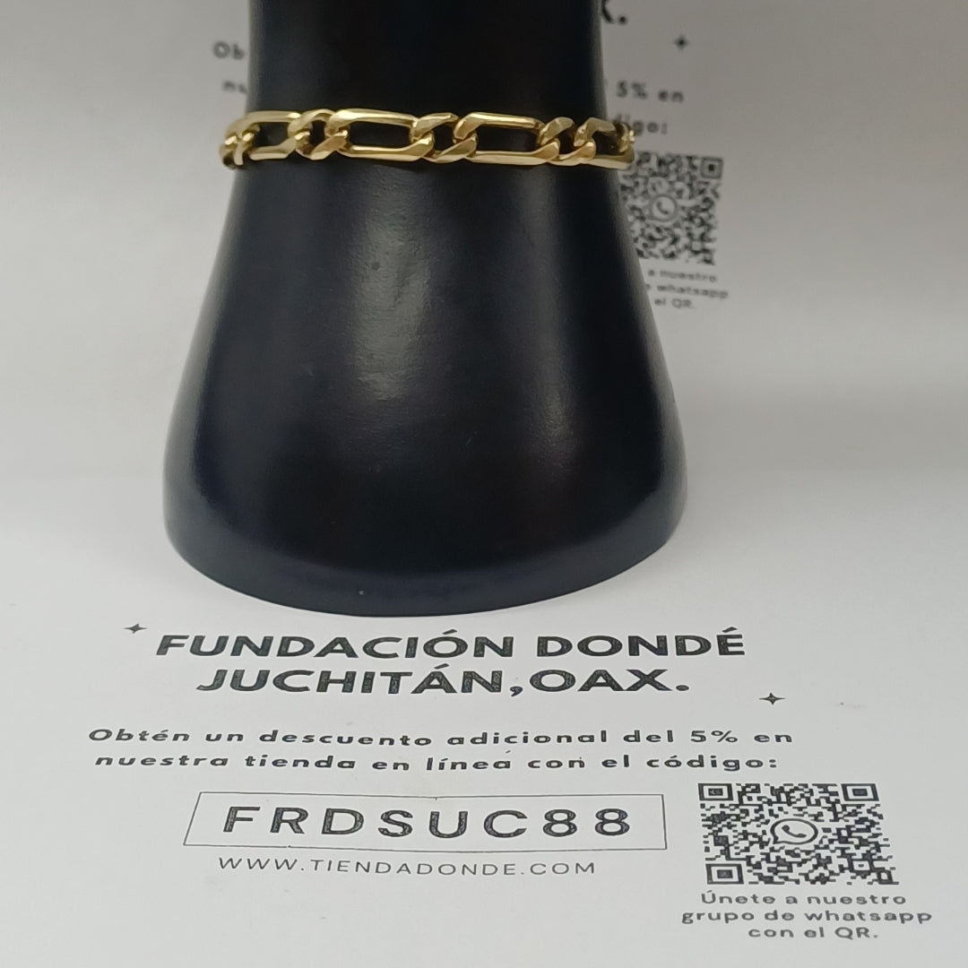 PULSERA ORO 14 K 13.9 GRMS (SEMINUEVO)