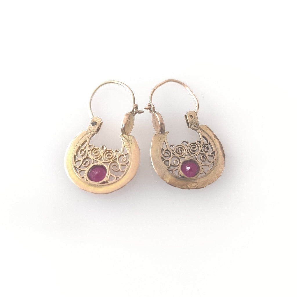 ARETES PAR ORO 10 K 2.1 GRMS (SEMINUEVO)