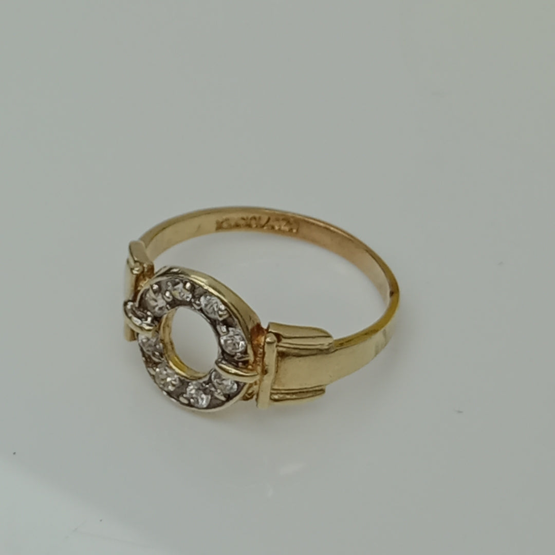 ANILLITO ORO 10 K 2.2 GRMS (SEMINUEVO)