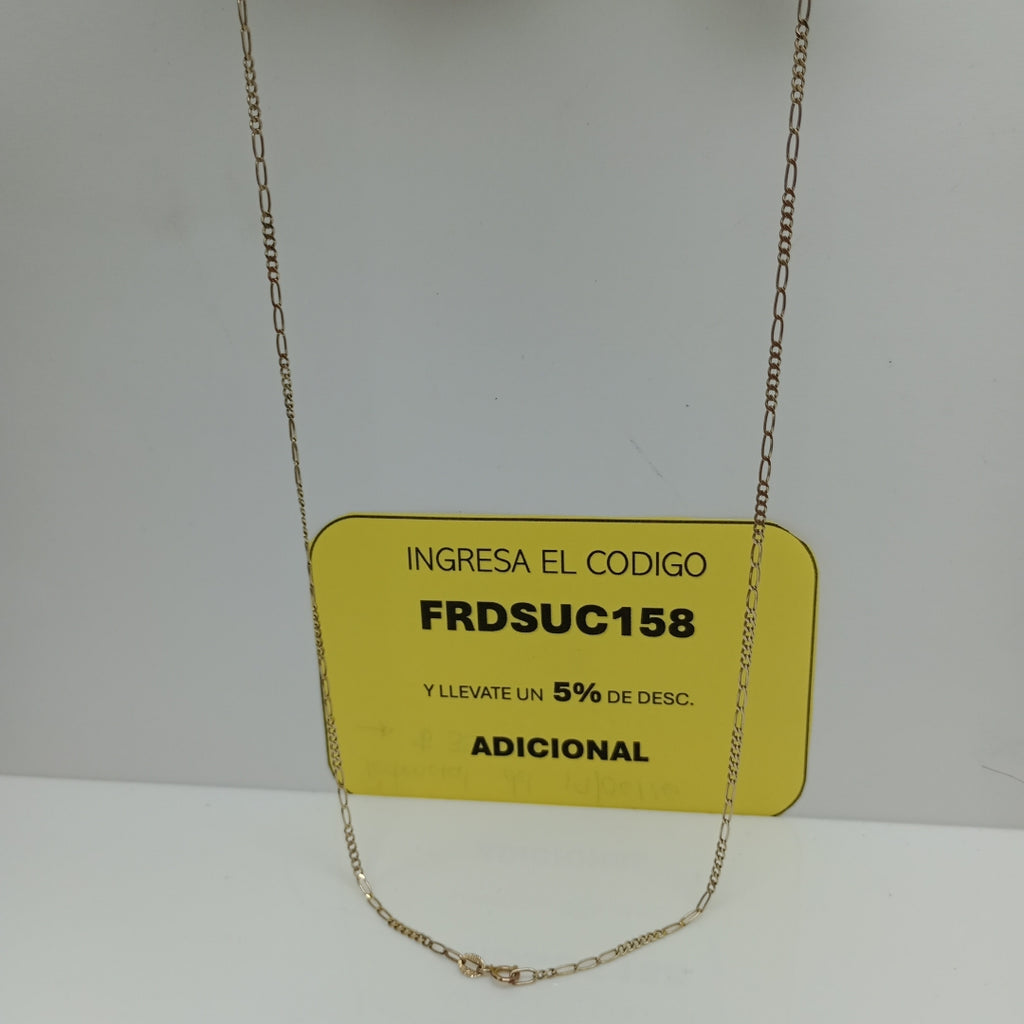CADENA ORO 10 K 3,30 GRMS (SEMINUEVO)
