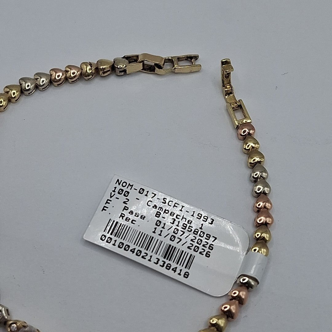 PULSERA ORO 10 K 8.5 GRMS (SEMINUEVO)