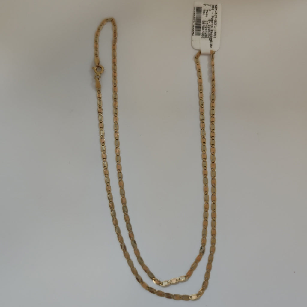 CADENA ORO COMBINADO 14 K 4,50 GRMS (SEMINUEVO)