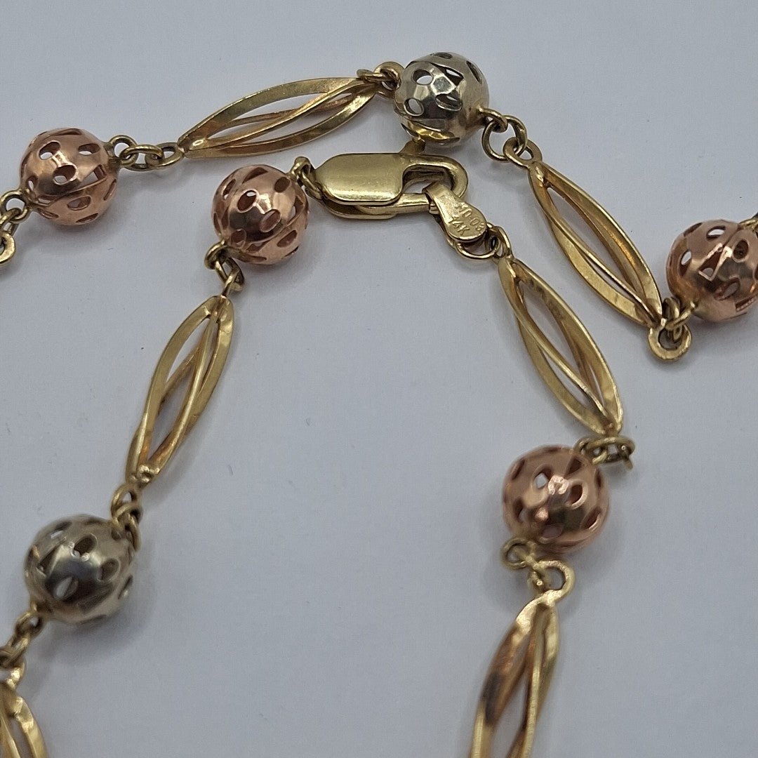 COLLAR ORO 14 K 18,00 GRMS (SEMINUEVO)