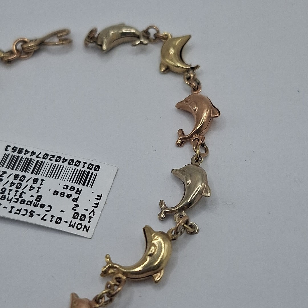 PULSERA ORO 10 K 4.9 GRMS (SEMINUEVO)