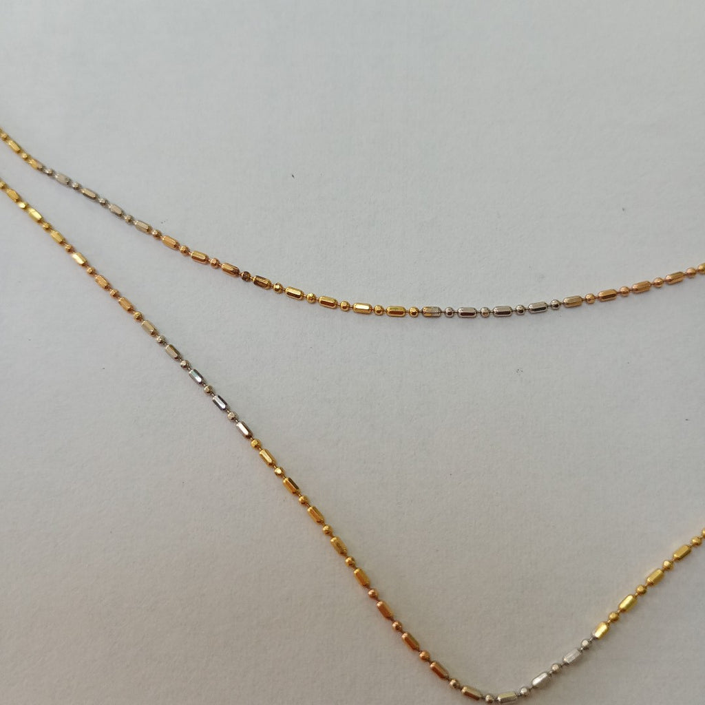 CADENA ORO,ORO BLANCO 14 K 1,80 GRMS (SEMINUEVO)