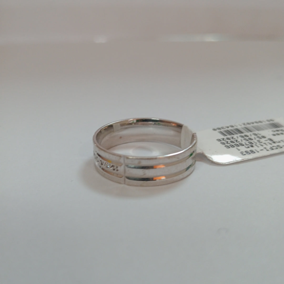 ARGOLLA ORO, ORO BLANCO 14 K 4.4 GRMS (SEMINUEVO)