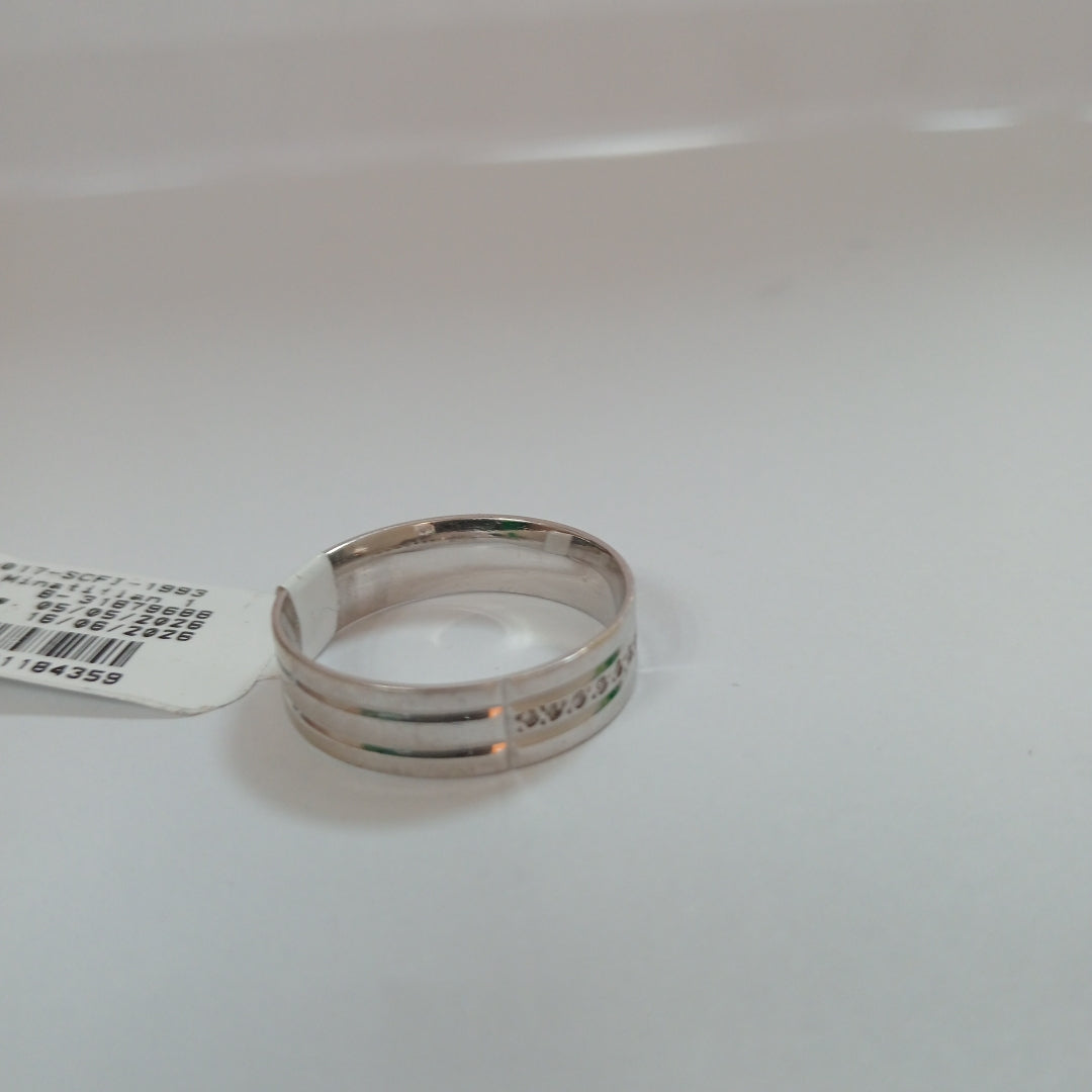 ARGOLLA ORO, ORO BLANCO 14 K 4.7 GRMS (SEMINUEVO)