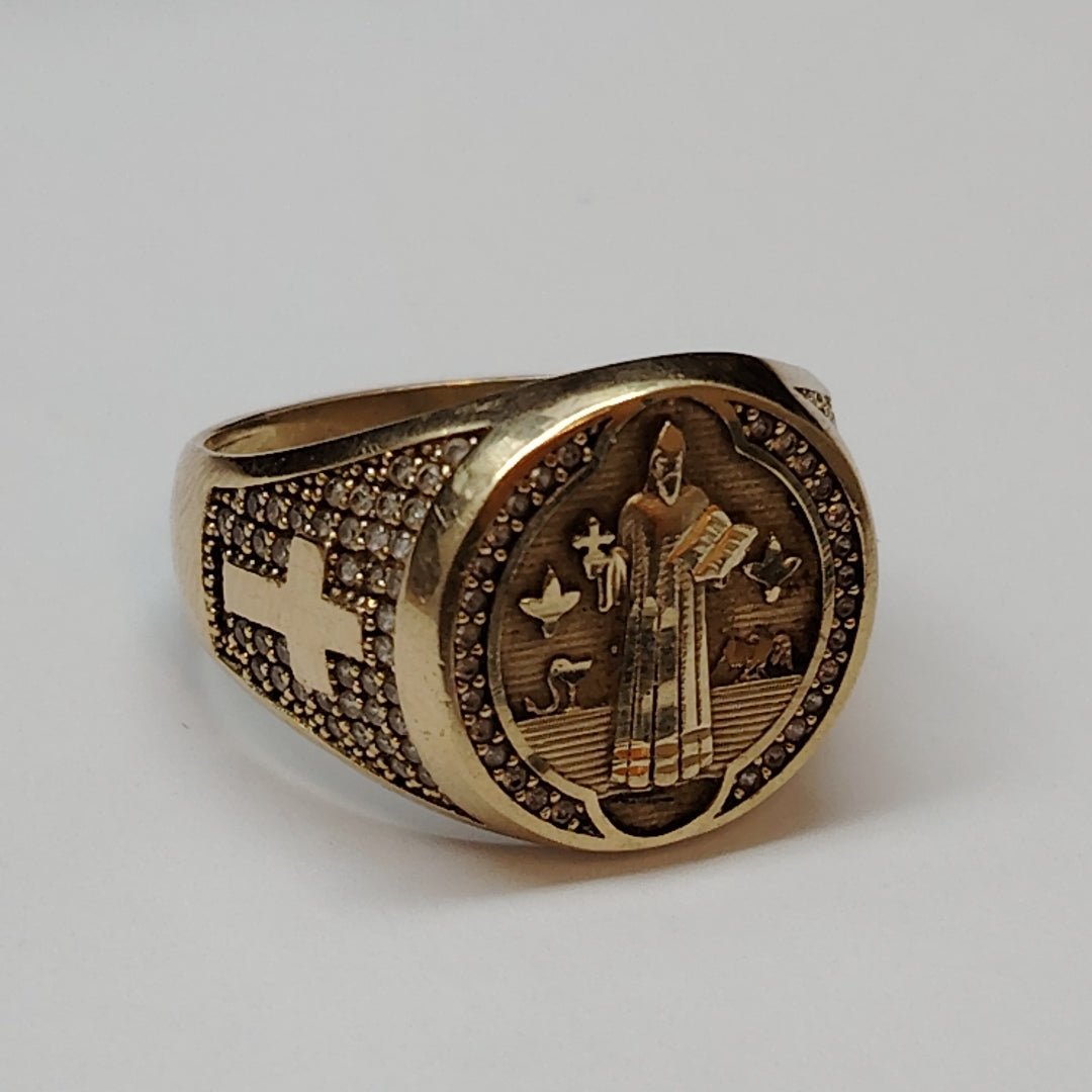 ANILLO ORO 10 K 4,80 GRMS (SEMINUEVO)