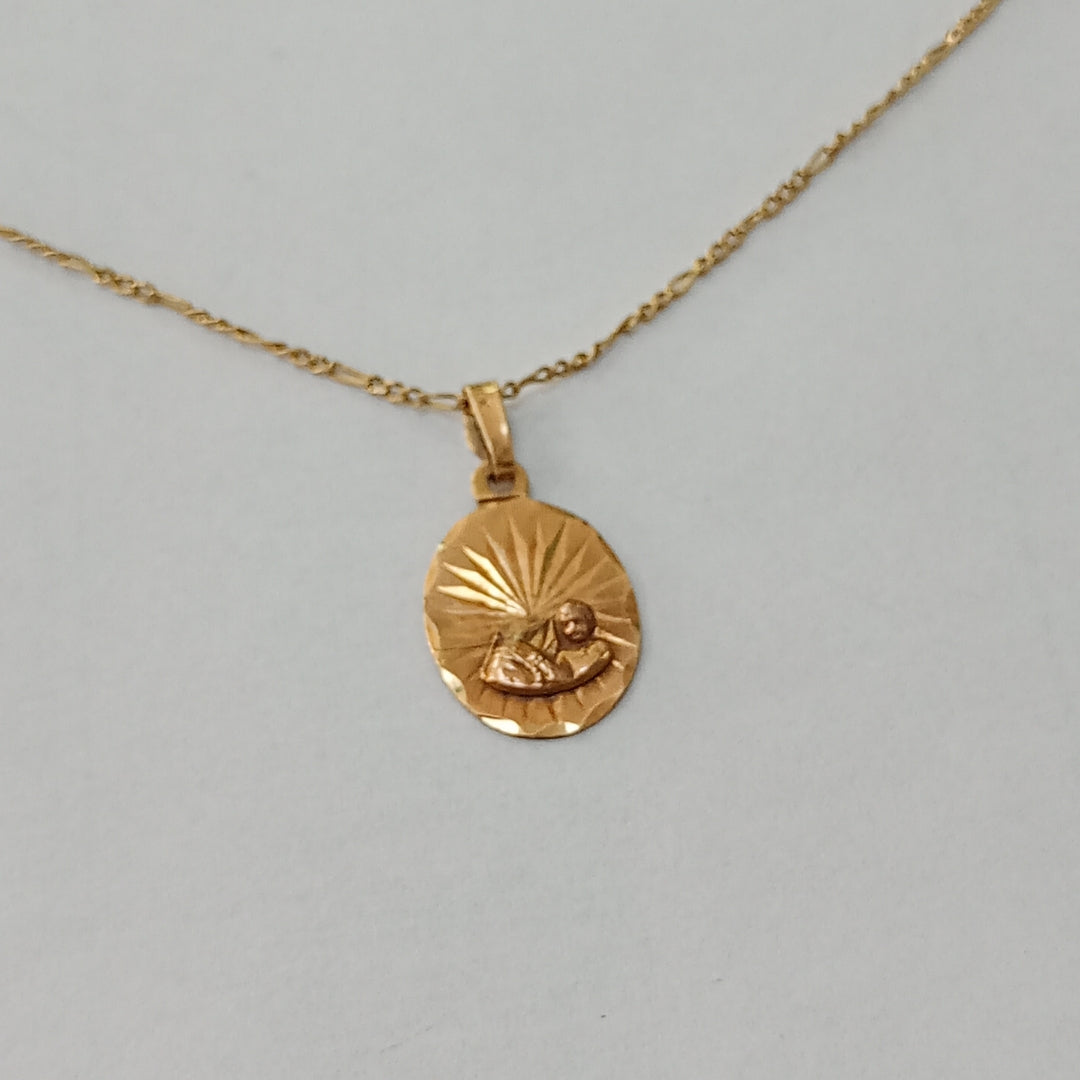CADENA,DIJE ORO 14 K 2,70 GRMS (SEMINUEVO)