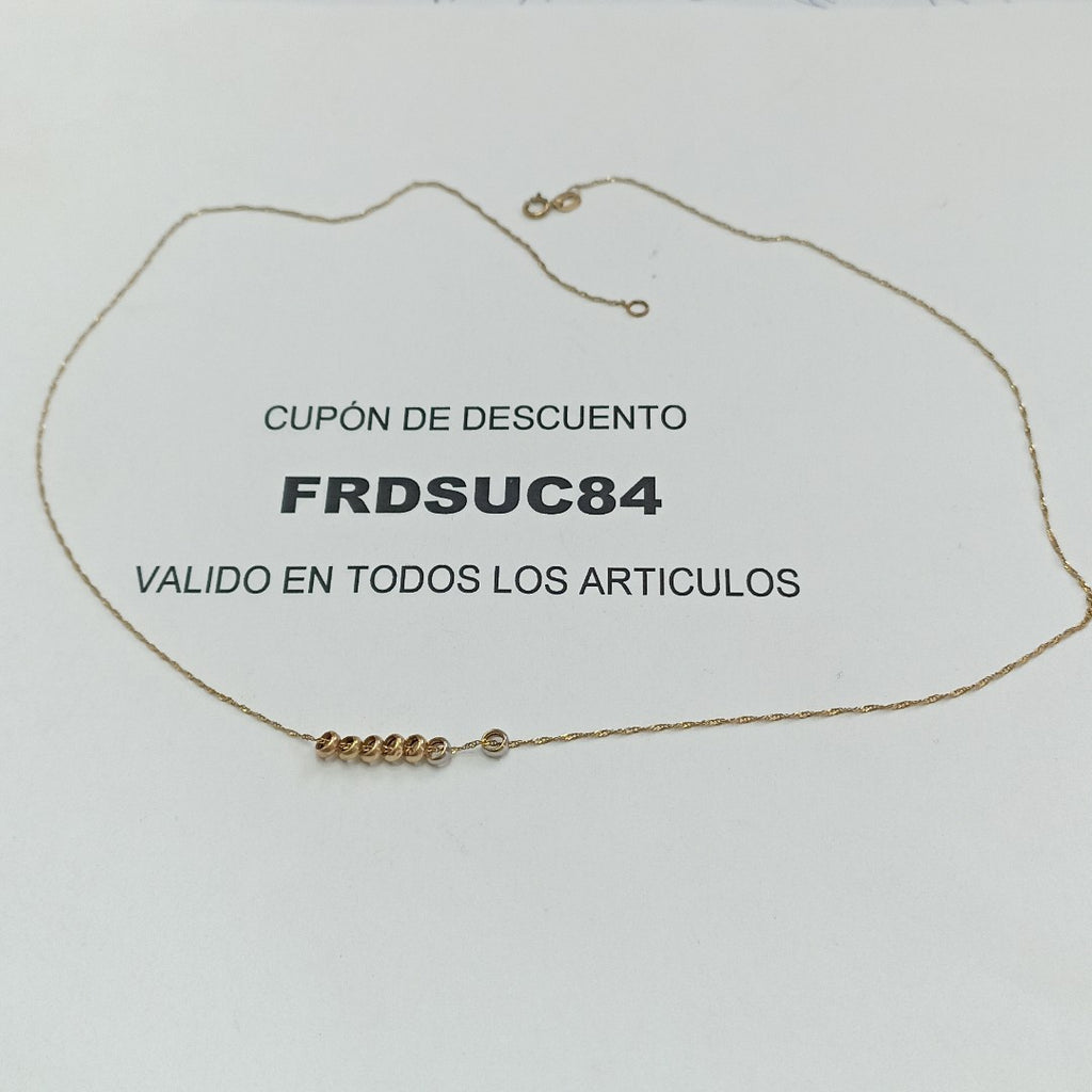 CADENA ORO 14 K 1,00 GRMS (SEMINUEVO)