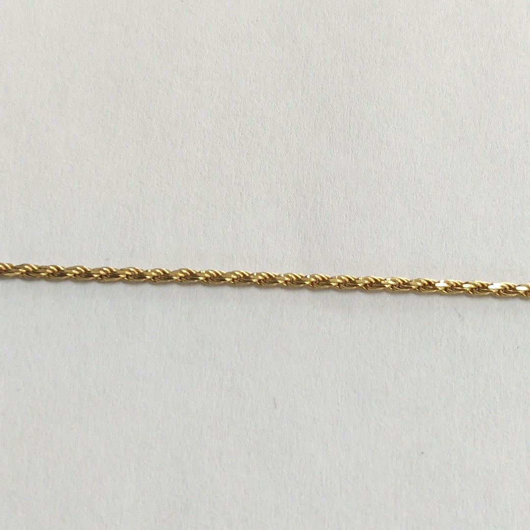 CADENA, DIJE ORO 14 K 4.7 GRMS (SEMINUEVO)