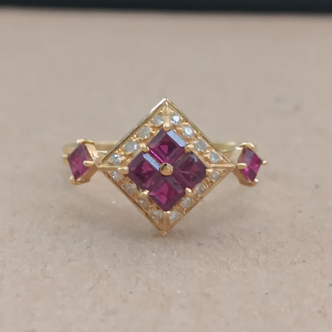 ANILLITO ORO 18 K 3.6 GRMS (SEMINUEVO)