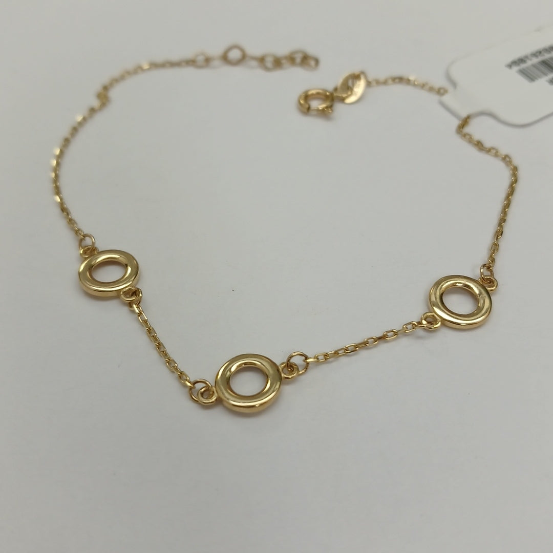 PULSERAS DAMA ORO 14K 1.3 (NUEVO)