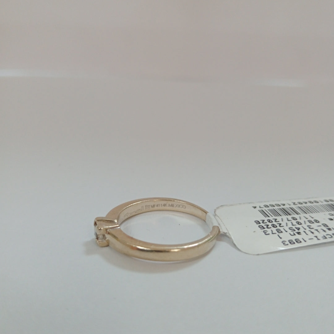 ANILLITO ORO BLANCO 10 K 3,10 GRMS (SEMINUEVO)