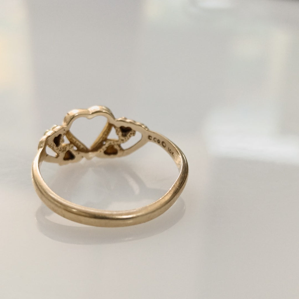 ANILLO ORO 10 K 1.7 GRMS (SEMINUEVO)
