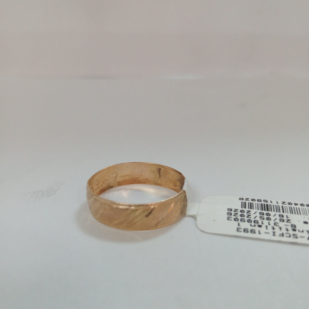 ARGOLLA ORO 10 K 1.3 GRMS (SEMINUEVO)