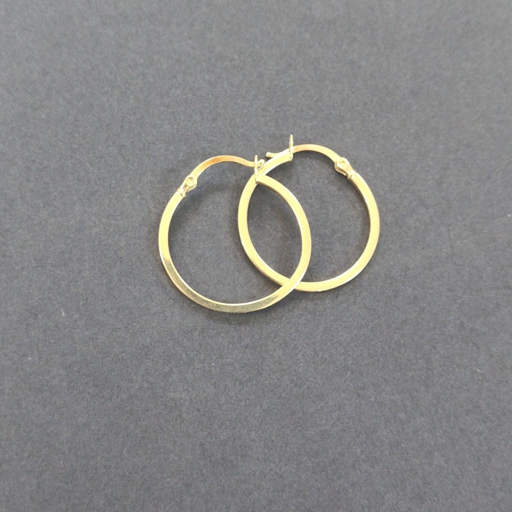 ARRACADAS PAR ORO 14 K 1.5 GRMS (SEMINUEVO)