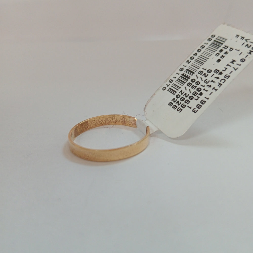 ARGOLLA ORO 18 K 1.2 GRMS (SEMINUEVO)