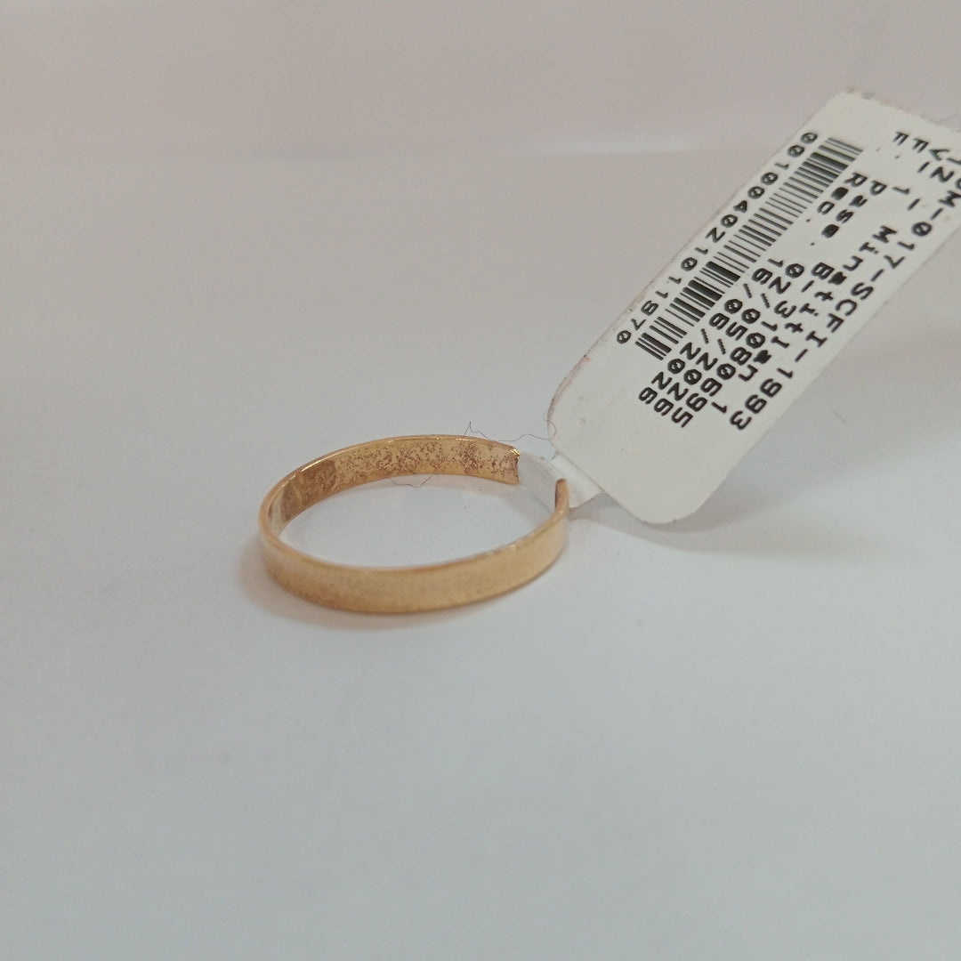 ARGOLLA ORO 18 K 1.2 GRMS (SEMINUEVO)