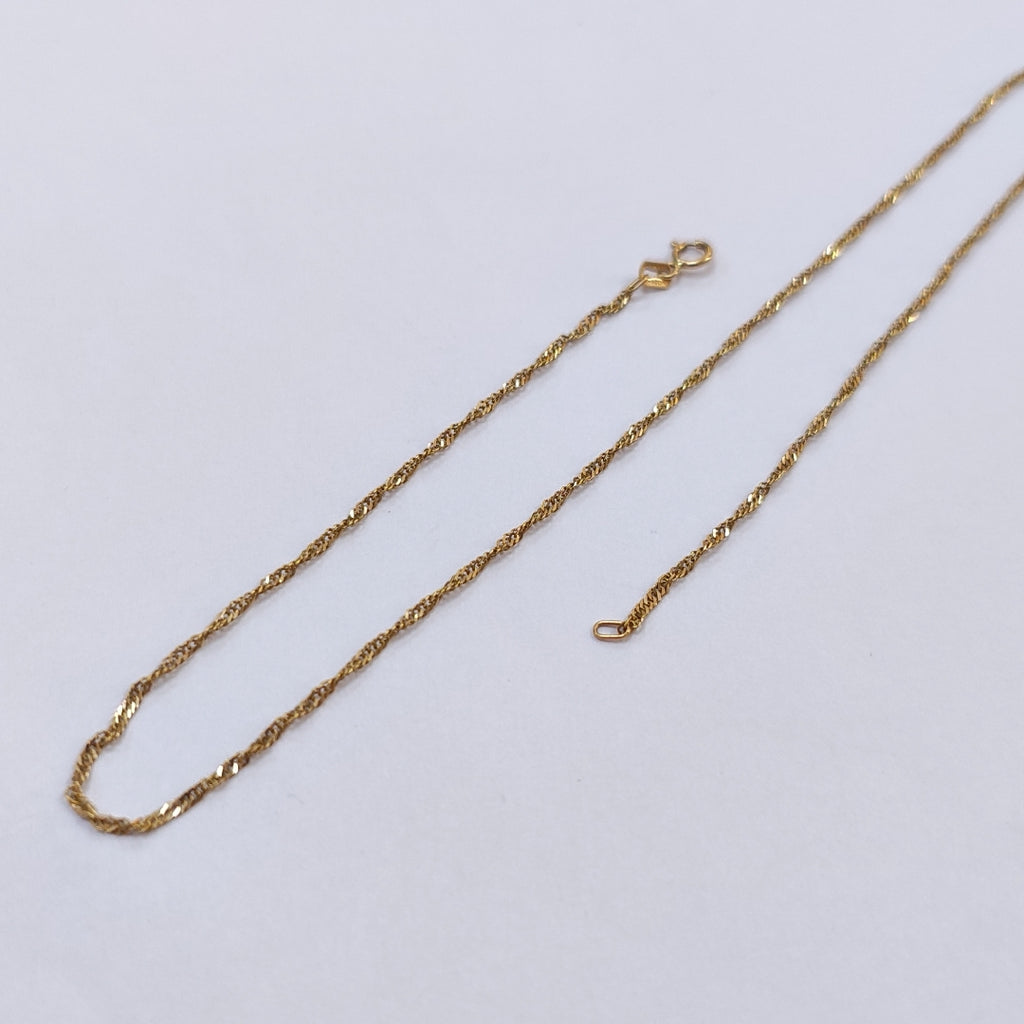 CADENA ORO 14 K 2.2 GRMS (SEMINUEVO)