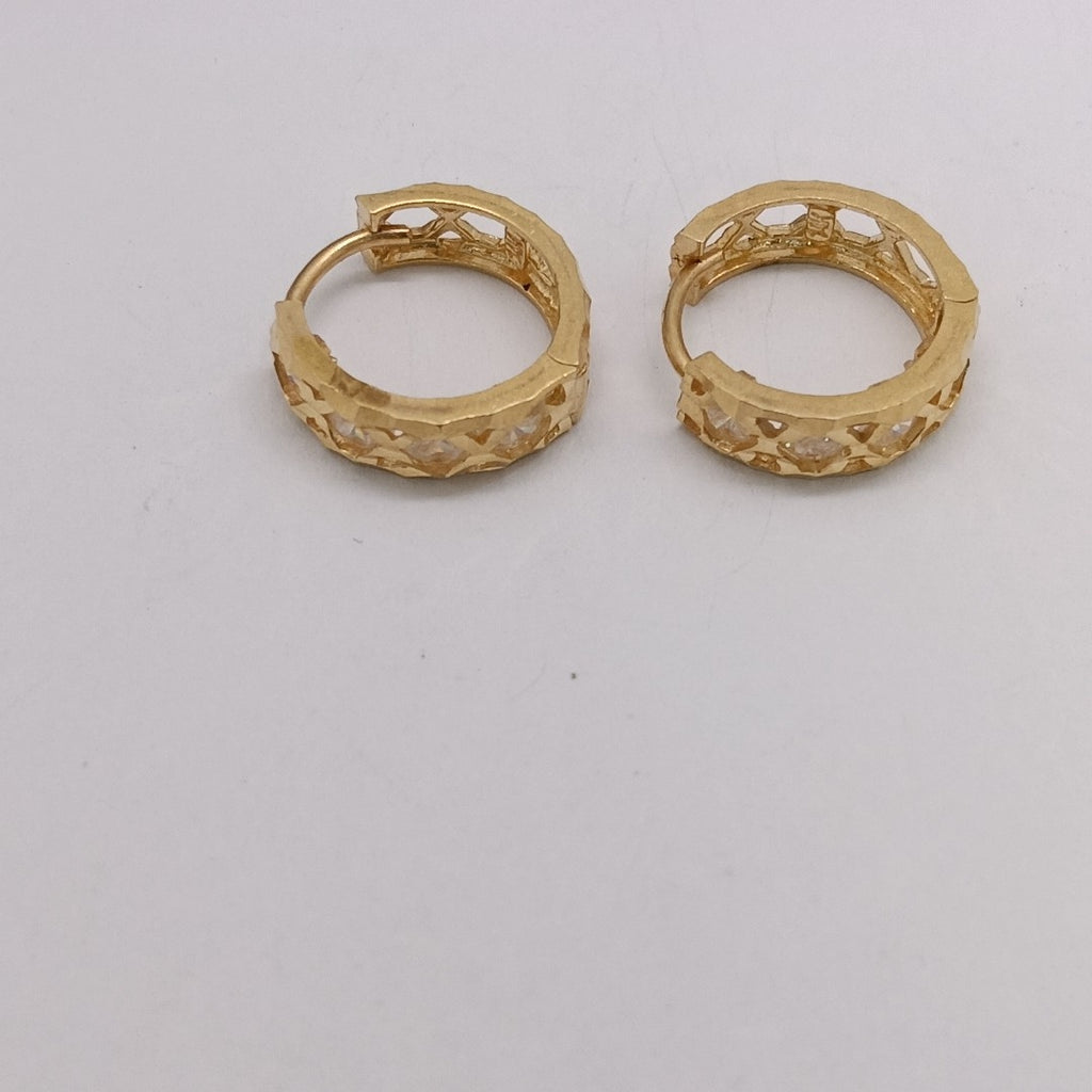 ARRACADAS PAR ORO 14 K 2,80 GRMS (SEMINUEVO)